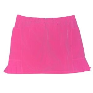 Chicos size 4 plus size 20 2X pink skort sporty tennis skirt pockets preppy
